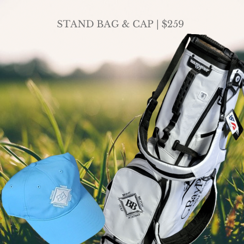 Brent Belton Golf Academy Sun Mountain Stand Bag and hat: SAVE $20 0FF