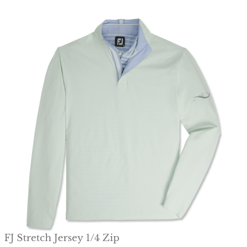 FJ Stretch Jersey 1/4 Zip Mint (M to XXL): $119
