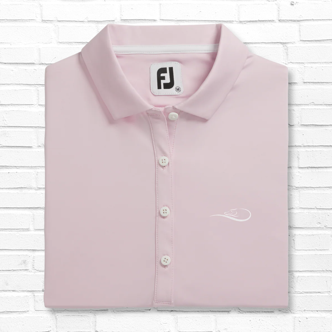 ♥️ FJ WMNS Solid Lisle Self Collar Women Light Pink (S, XXL): $72.00